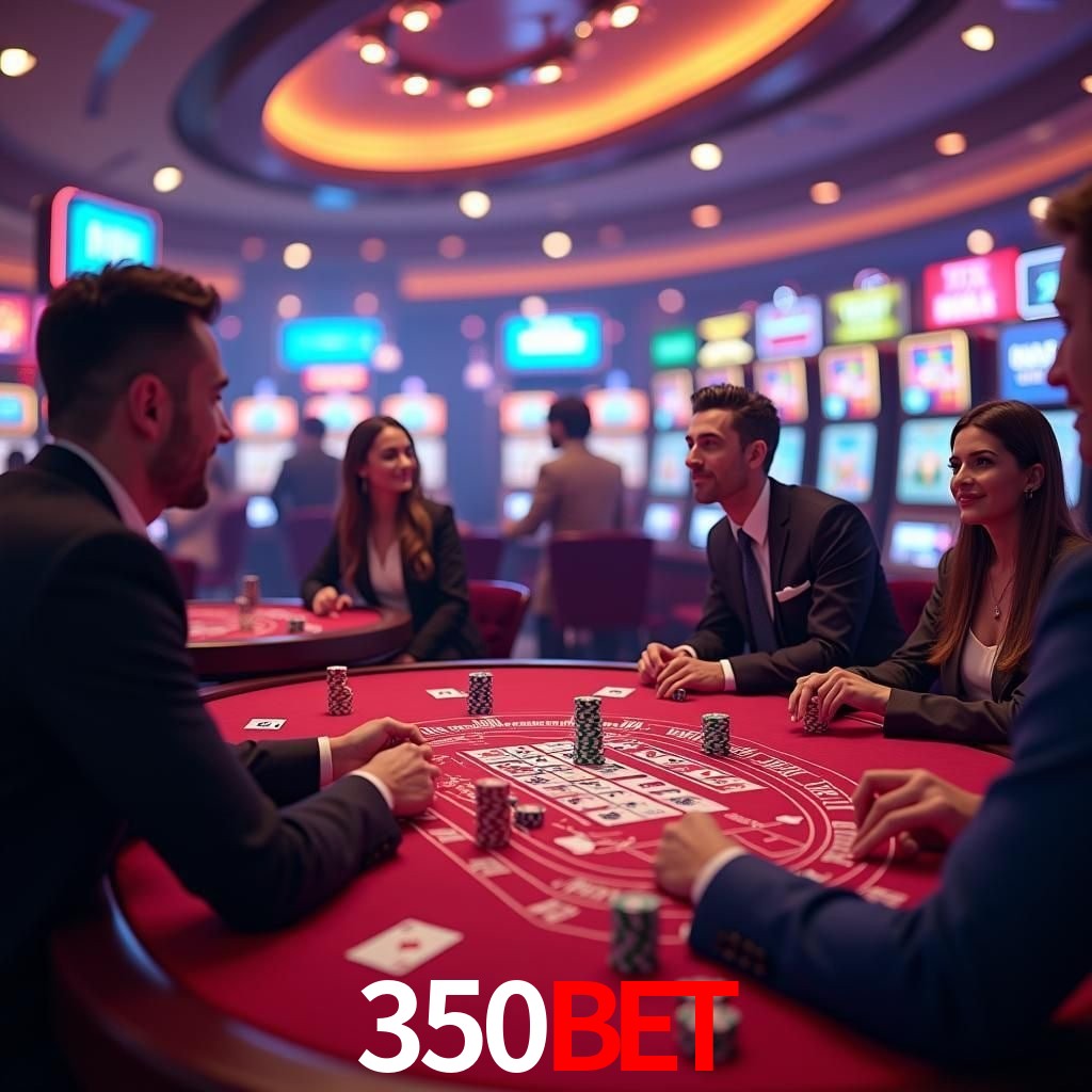A Experiência Imersiva dos Cassinos Ao Vivo no 350bet